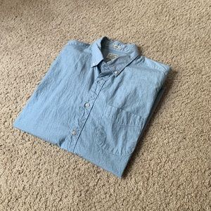 J crew untucked button down - m